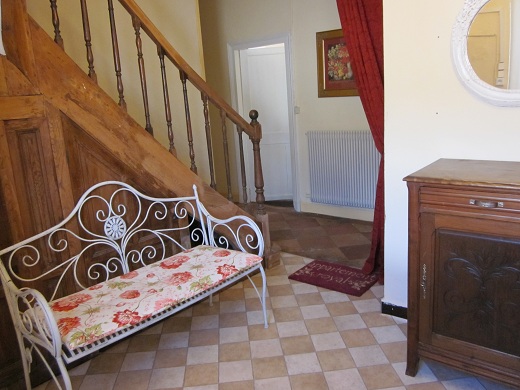 Eingang der Villa Verena