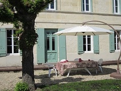 Terrasse der Villa Verena